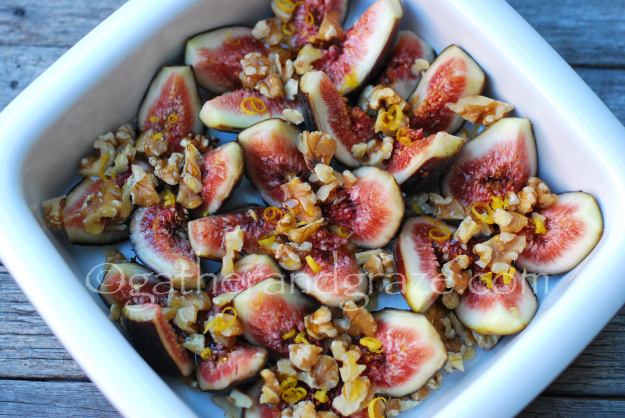Roasted Honey & Walnut Figs | Gather and Graze