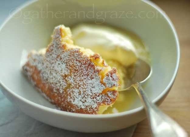 Sticky Lemon Pudding | Gather and Graze