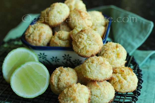 Lime Coconut Macadamia Macaroons | Recipe | Gather and Graze
