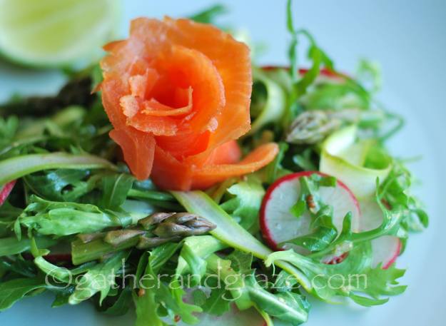 Smoked Salmon Salad | Gather and Graze | for The Dinner Party Collective