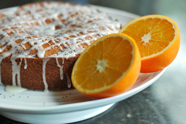 Orange Poppyseed Quatre-Quarts Cake | Gather and Graze