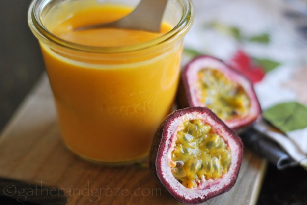 Passionfruit Curd Recipe | Gather and Graze