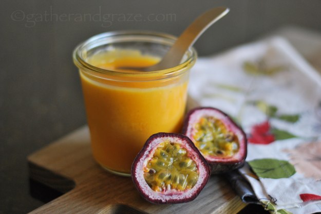 Passionfruit Curd Recipe | Gather and Graze